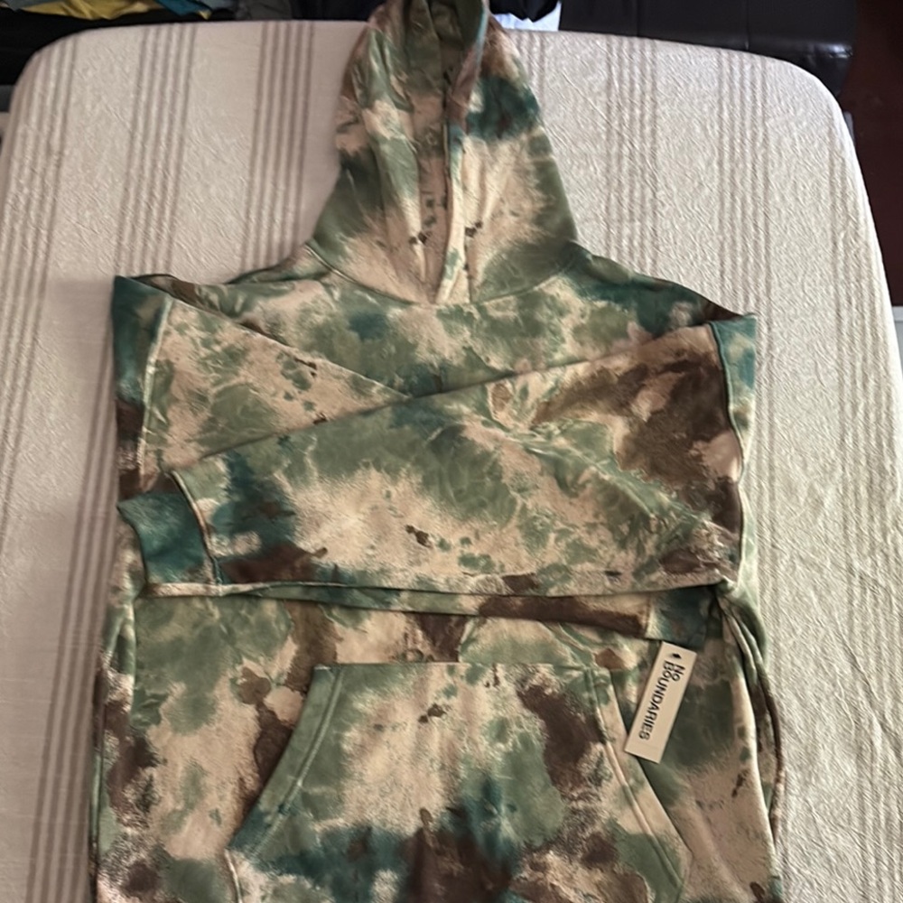 No Boundaries Oversized Tie-Dye Hoodie